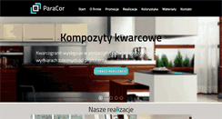 Desktop Screenshot of para-cor.pl